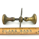 Load image into Gallery viewer, Vintage Brass Doorknob Set
